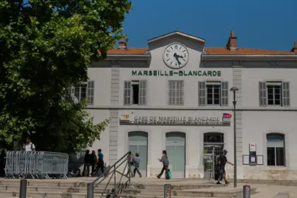 Le Prado et le rond-point à Marseille
